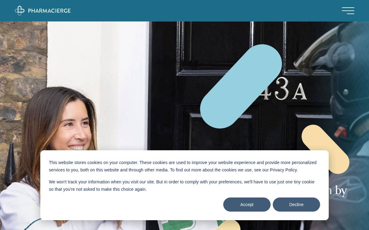 Pharmacierge website preview