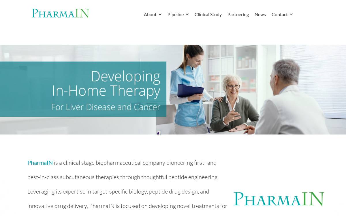 PHARMAIN CORPORATION website preview