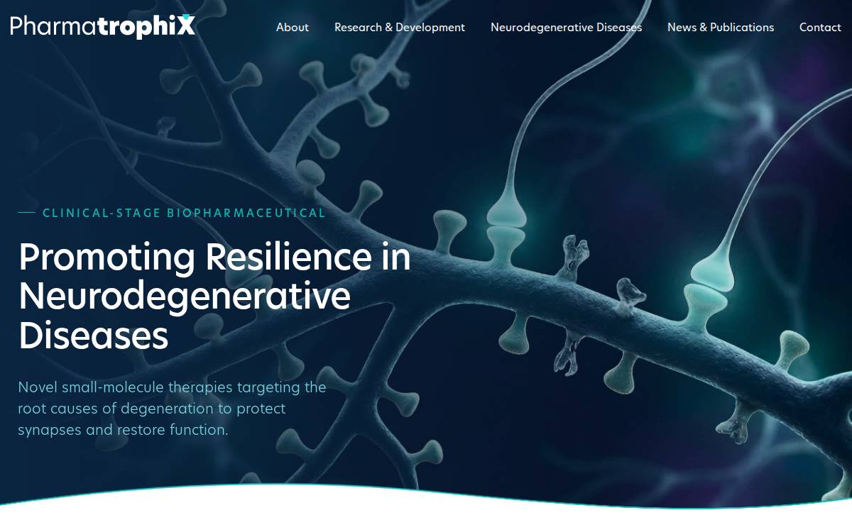 Pharmatrophix website preview
