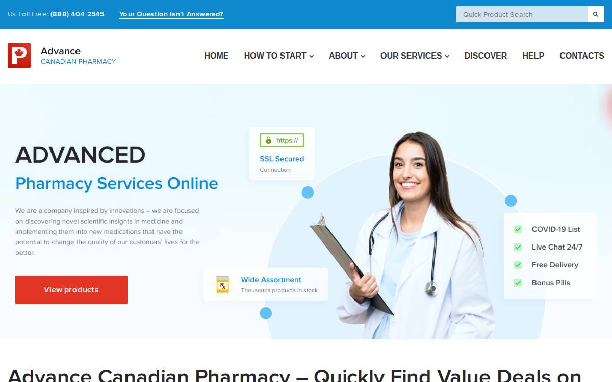 PharMEDium Healthcare Corporation website preview
