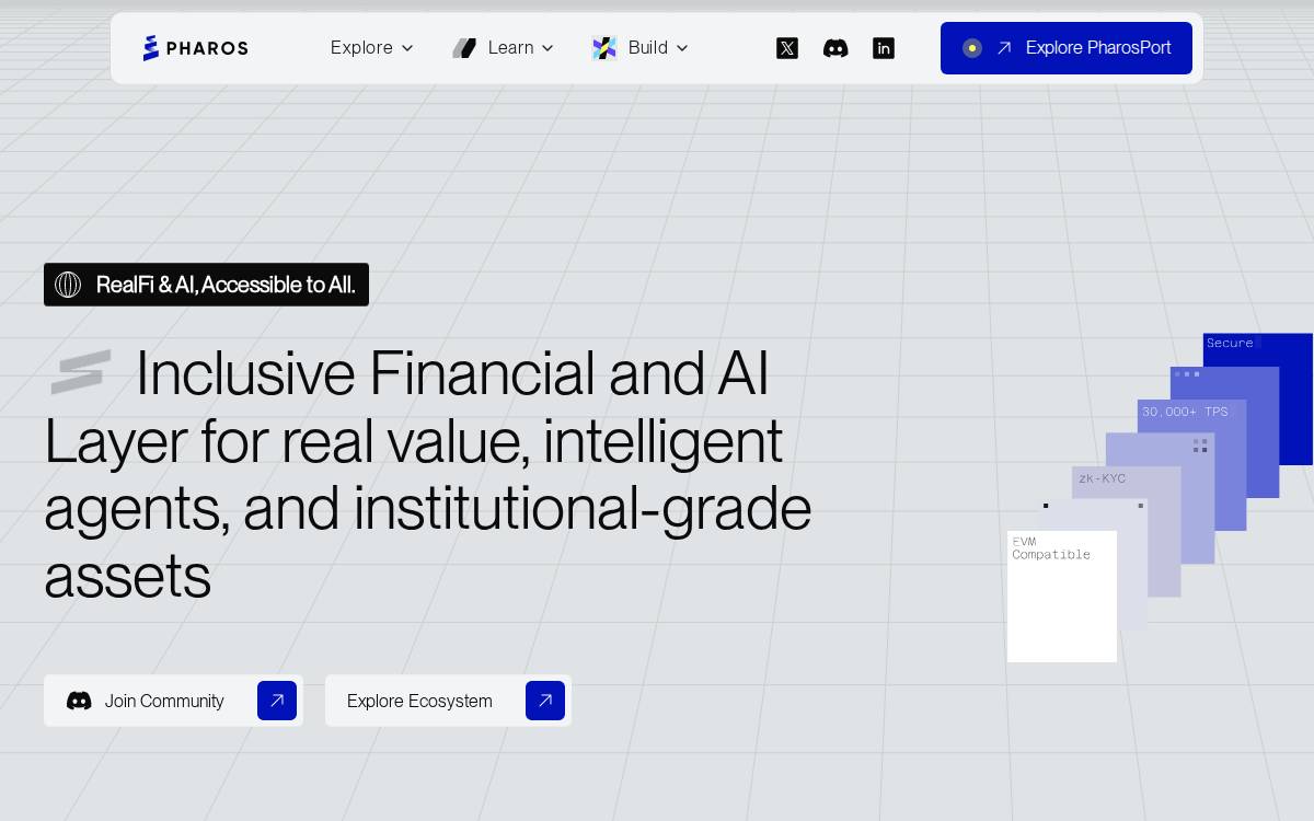 pharos website preview