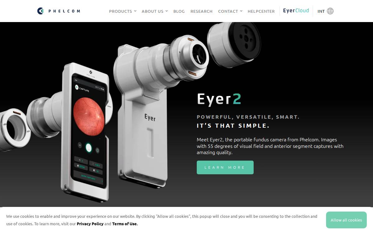 Phelcom website preview