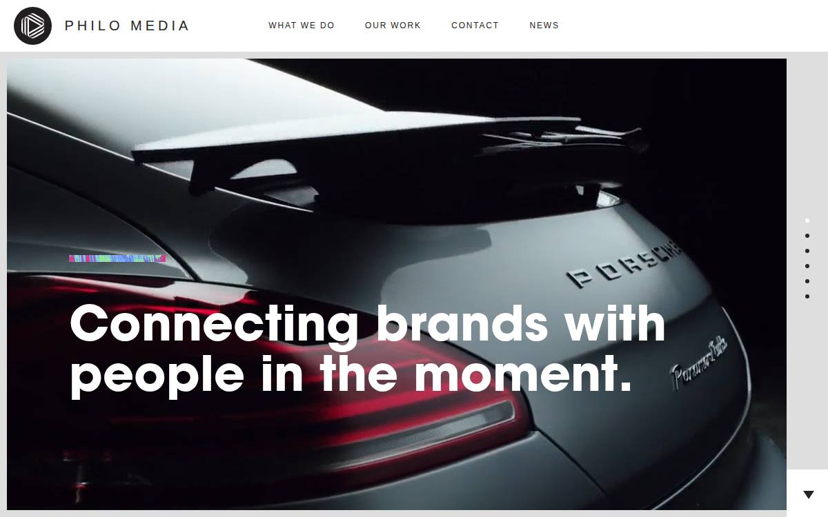 Philo Media website preview