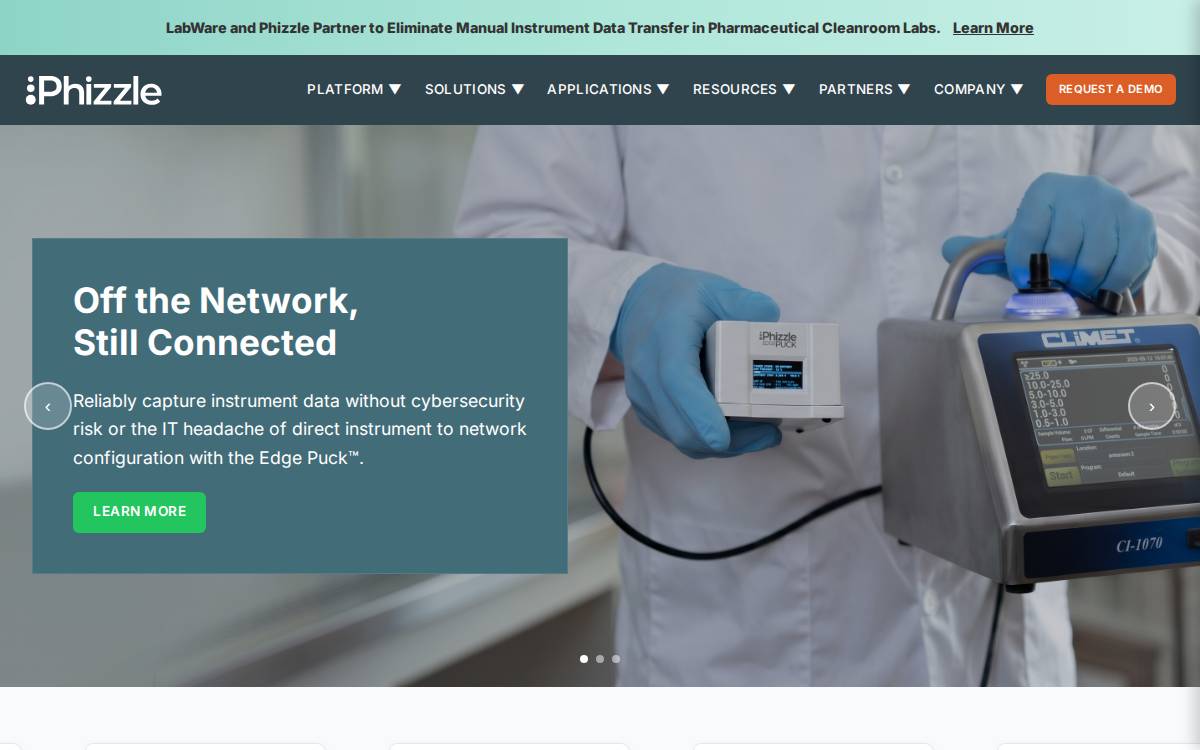 Phizzle website preview