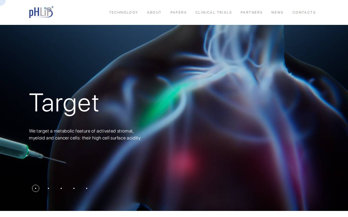 pHLIP website preview