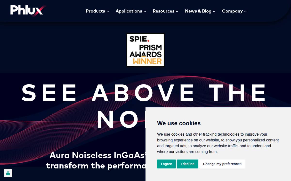 Phluxtechnology website preview