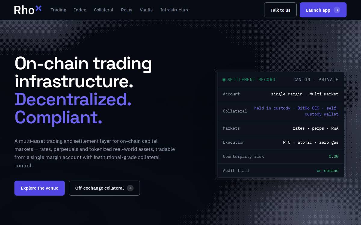 Pho Protocol website preview