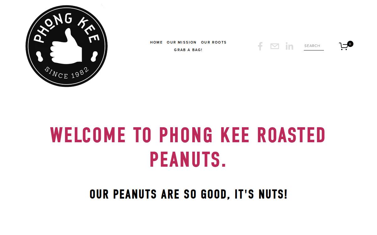 Phongkee website preview