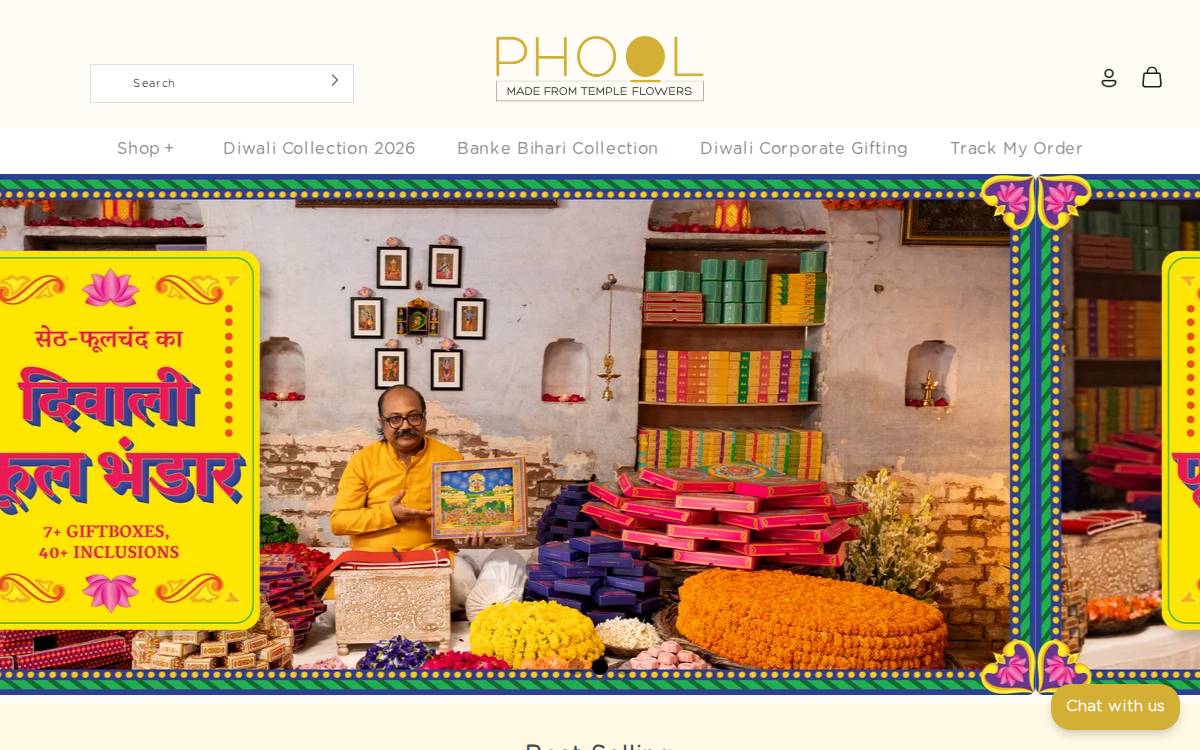 Phool website preview