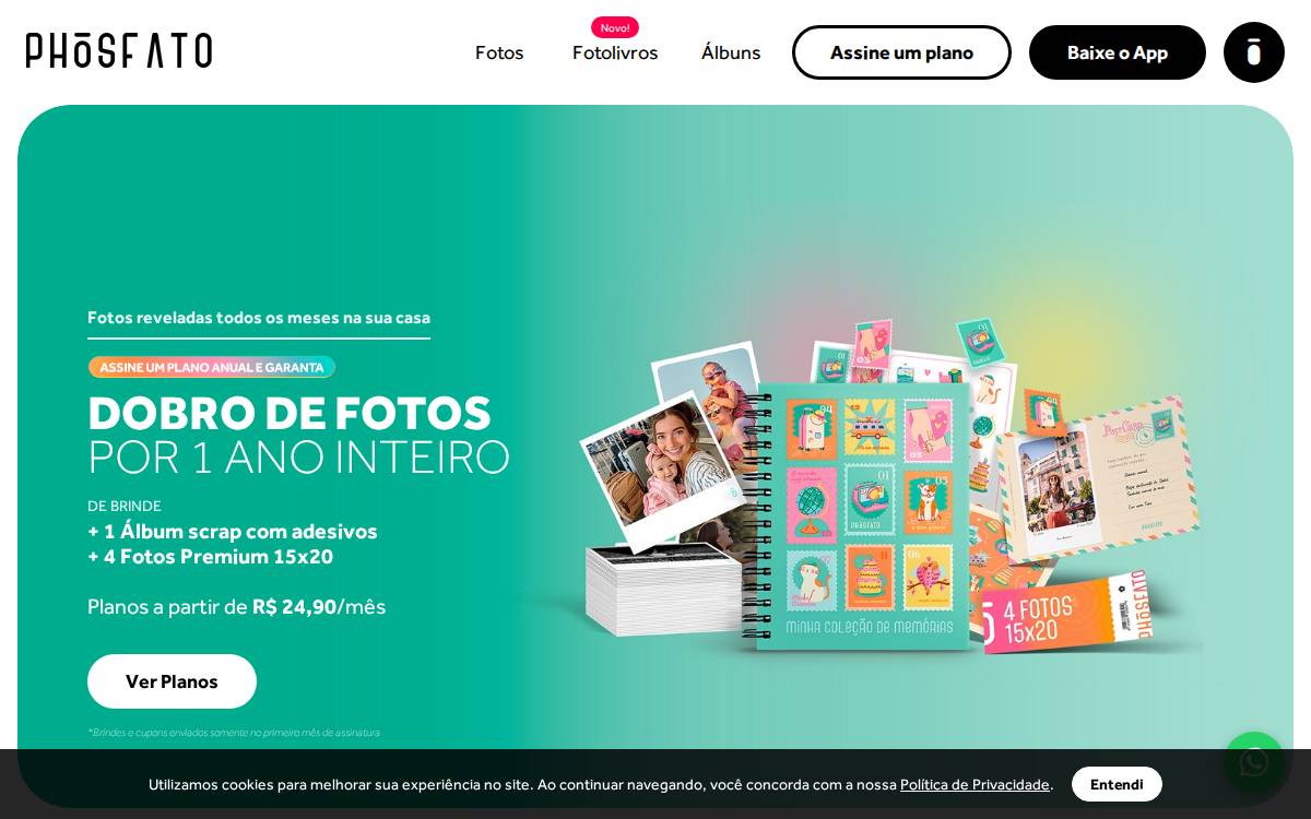 Phosfato website preview