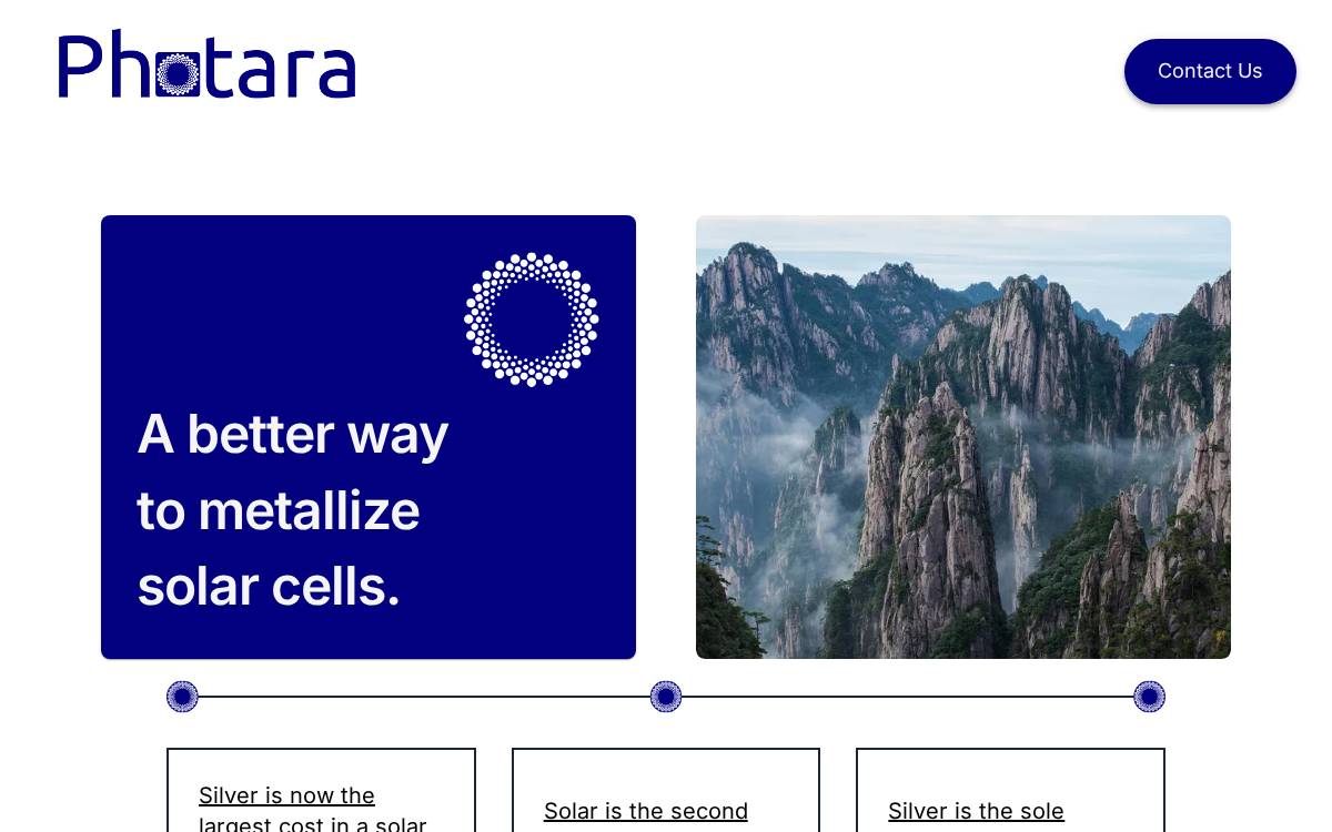 Photara website preview