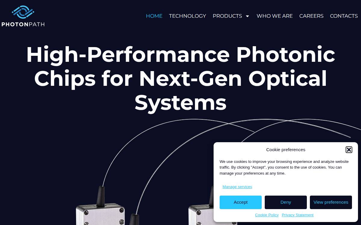Photon Path website preview