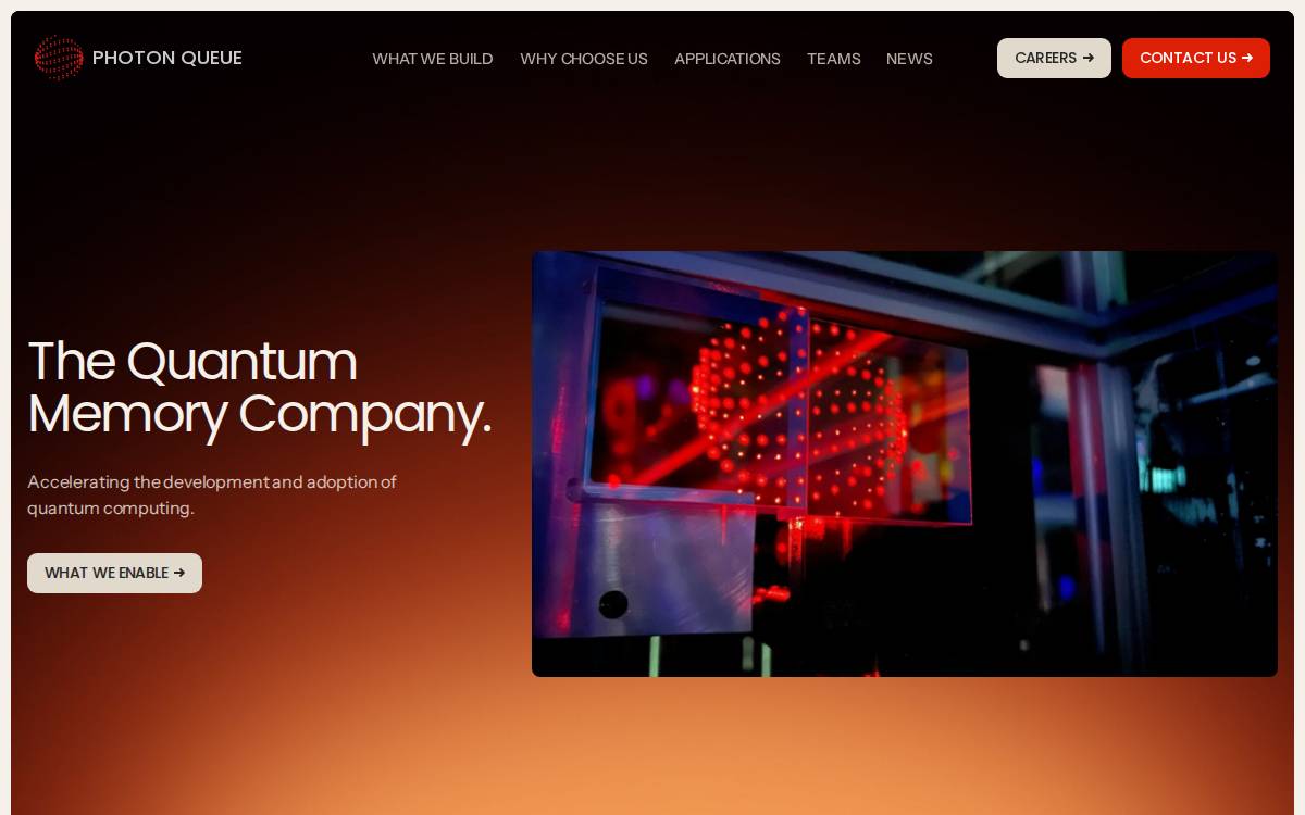 Photon Queue website preview