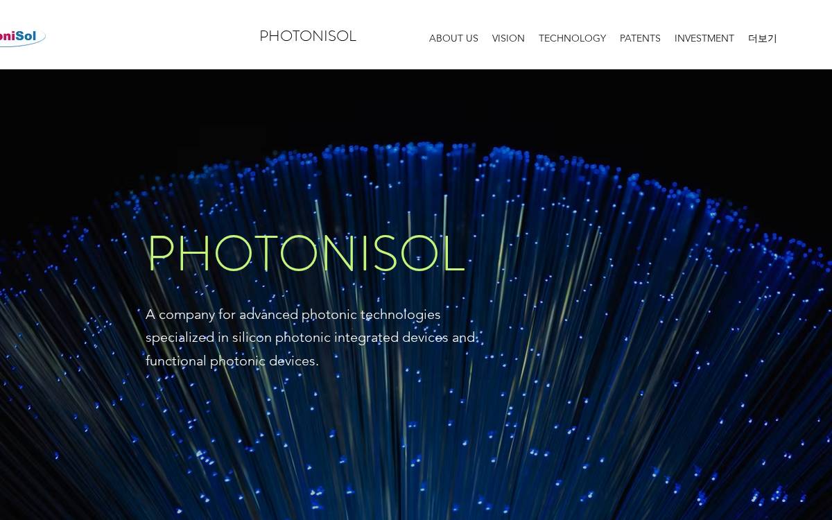 Photonisol website preview