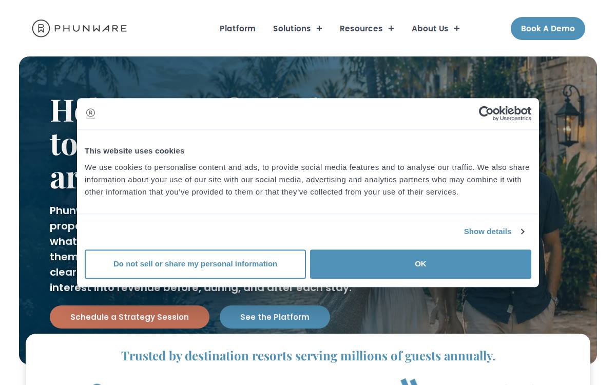 Phunware website preview