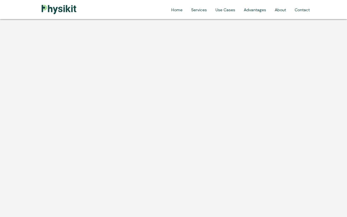 Physikit website preview