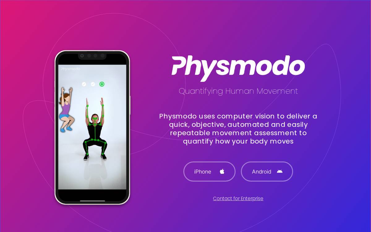 Physmodo website preview