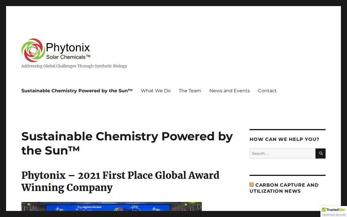 Phytonix website preview