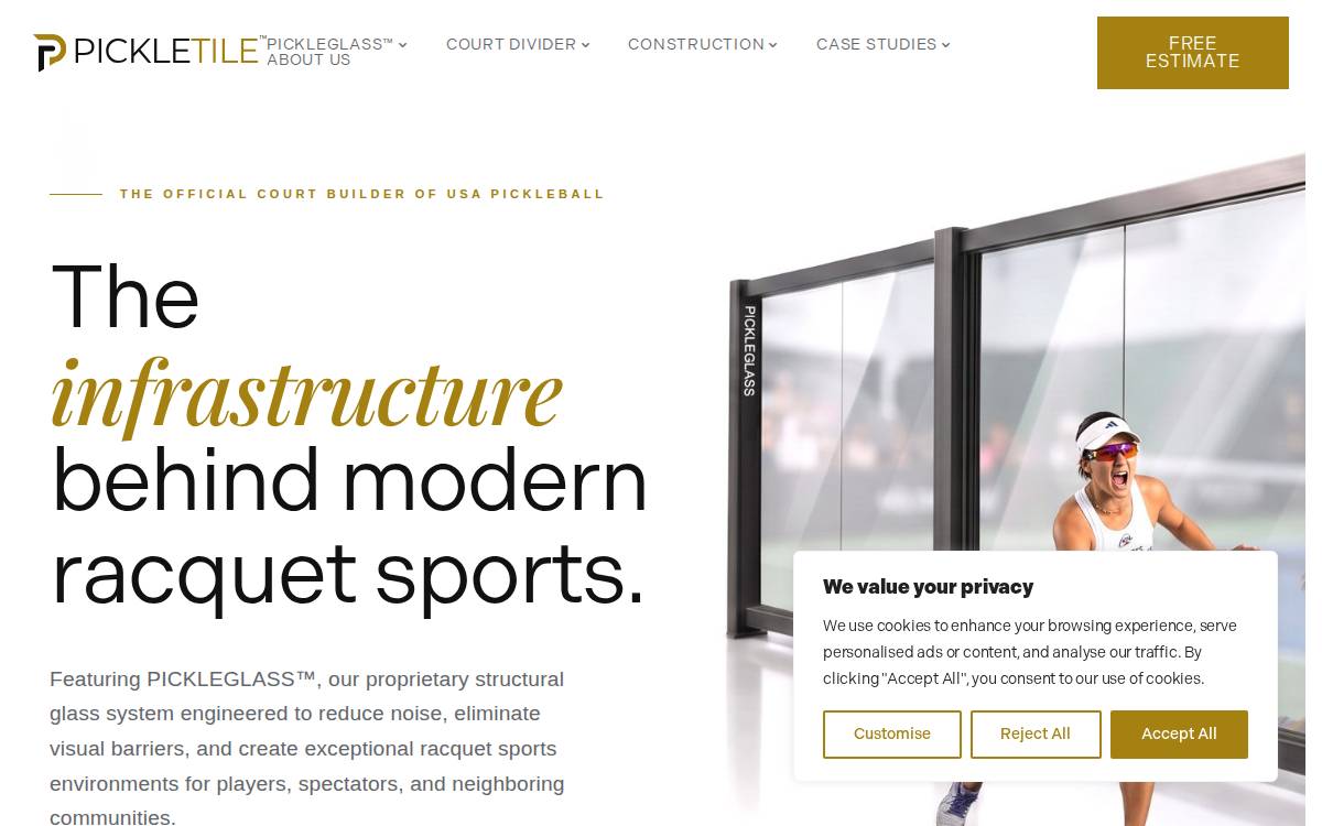 PICKLETILE website preview