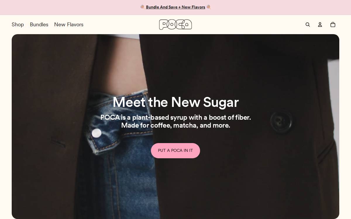 Pickpoca website preview