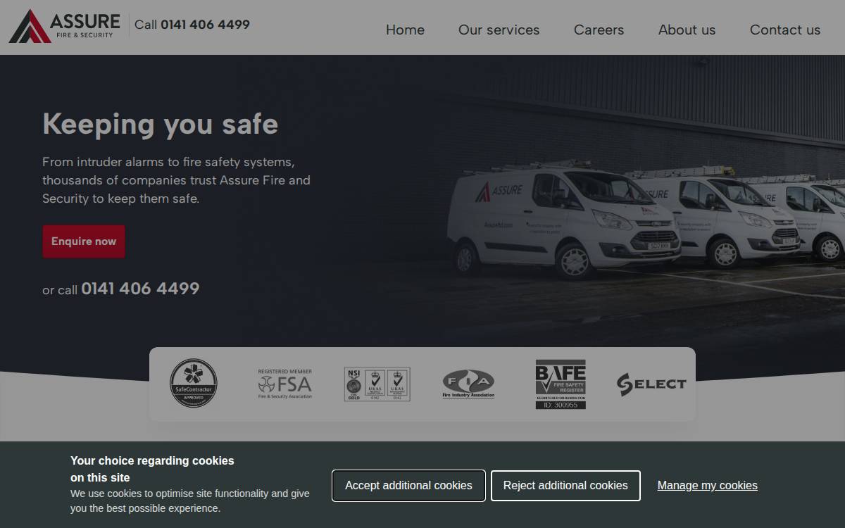Pickprotection website preview