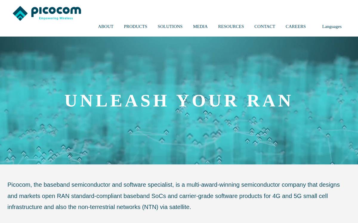 Picocom website preview