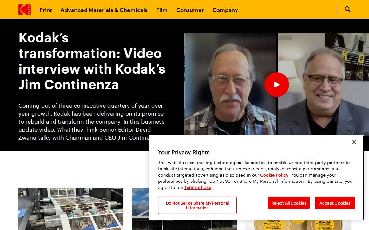 PictureVision, Inc. website preview