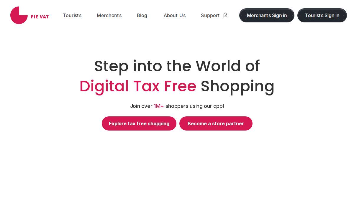 Pie Systems IVS website preview