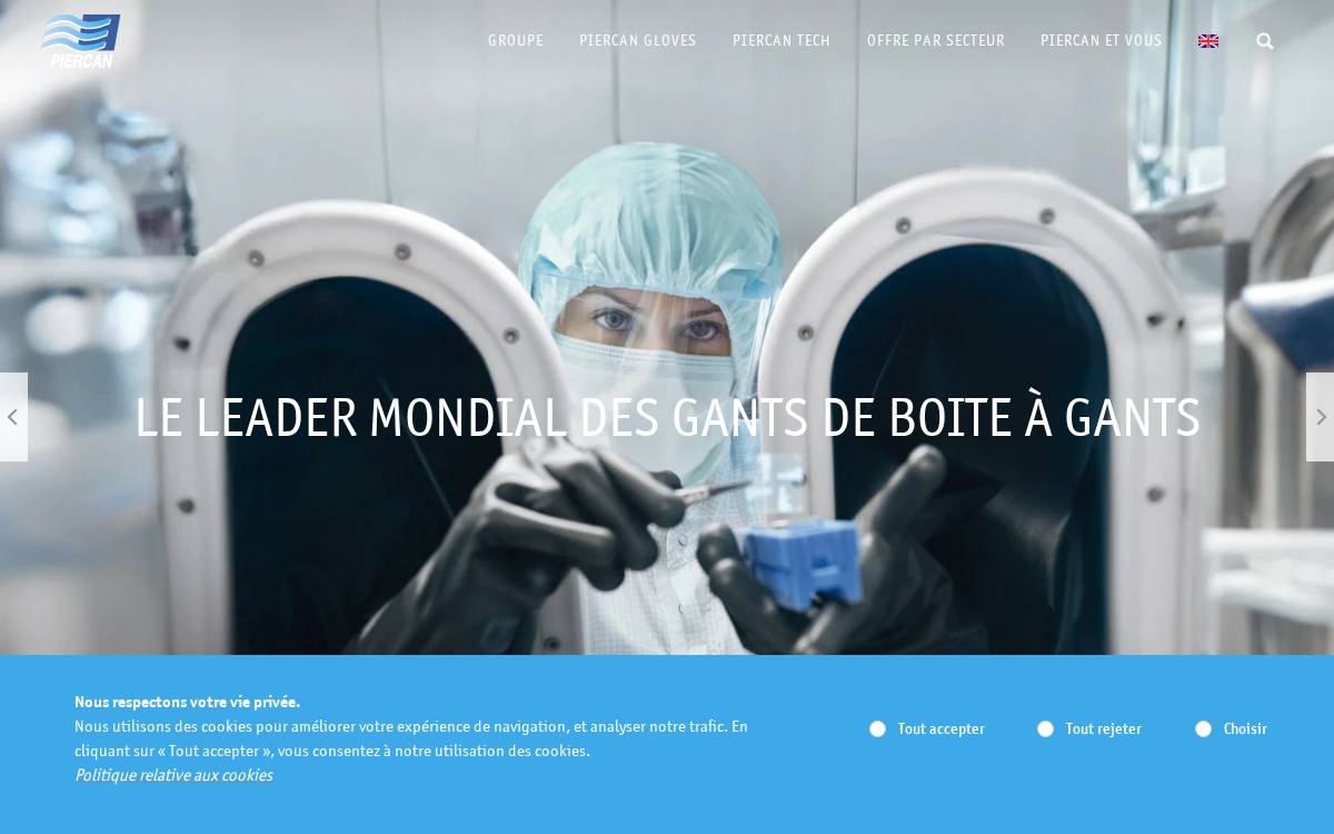 Piercan website preview