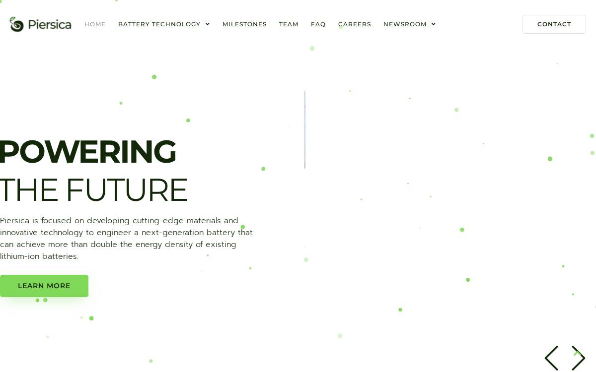 Piersica website preview