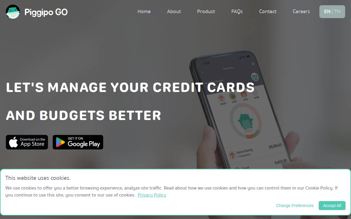 Piggipo website preview