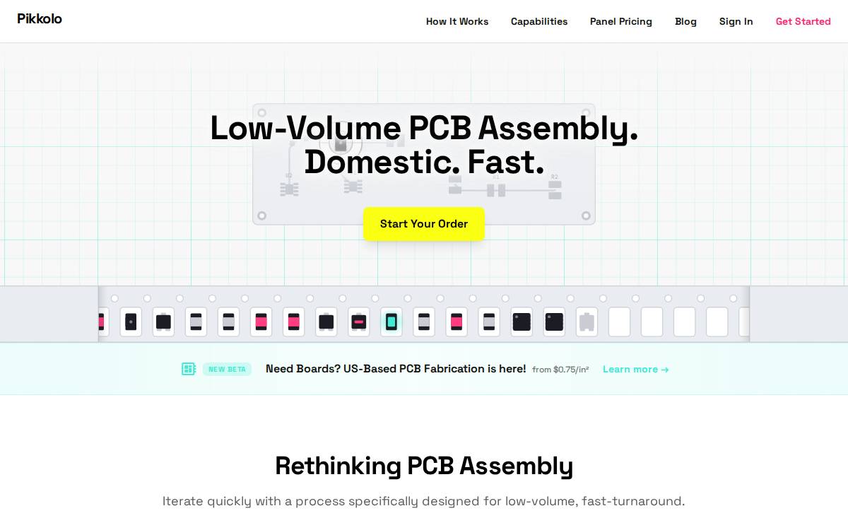 Pikkolo Assembly website preview