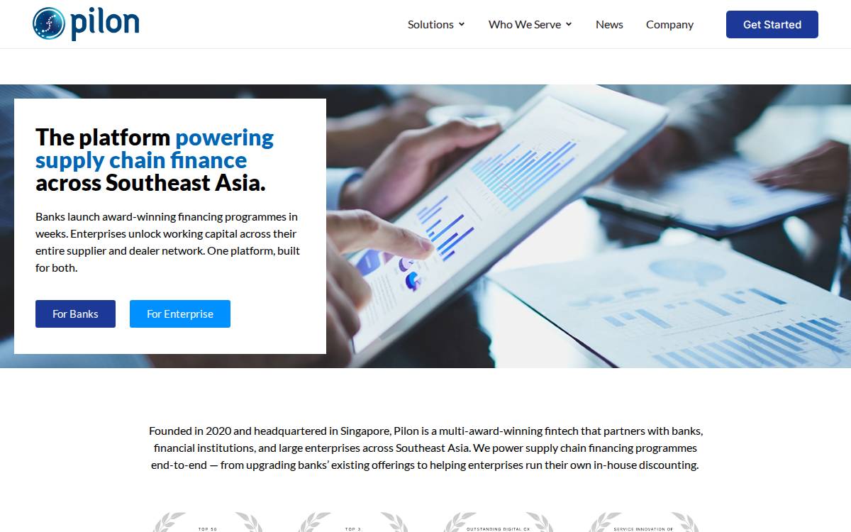 Pilon website preview