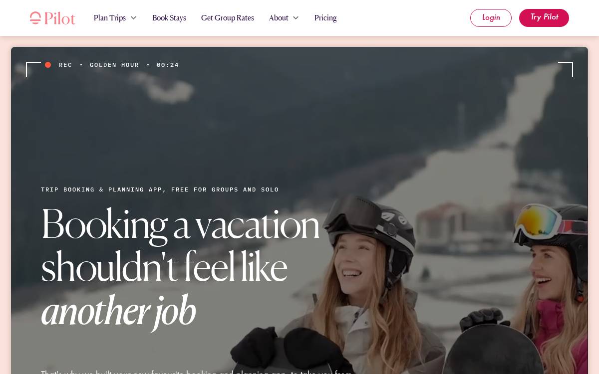 PILOT website preview