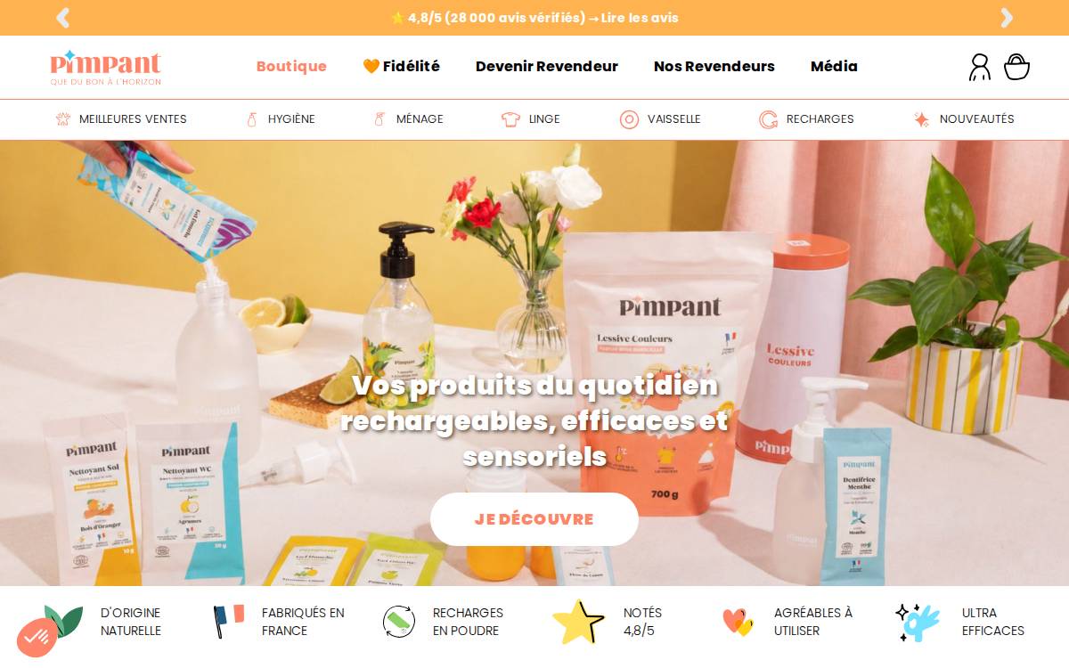Pimpant website preview