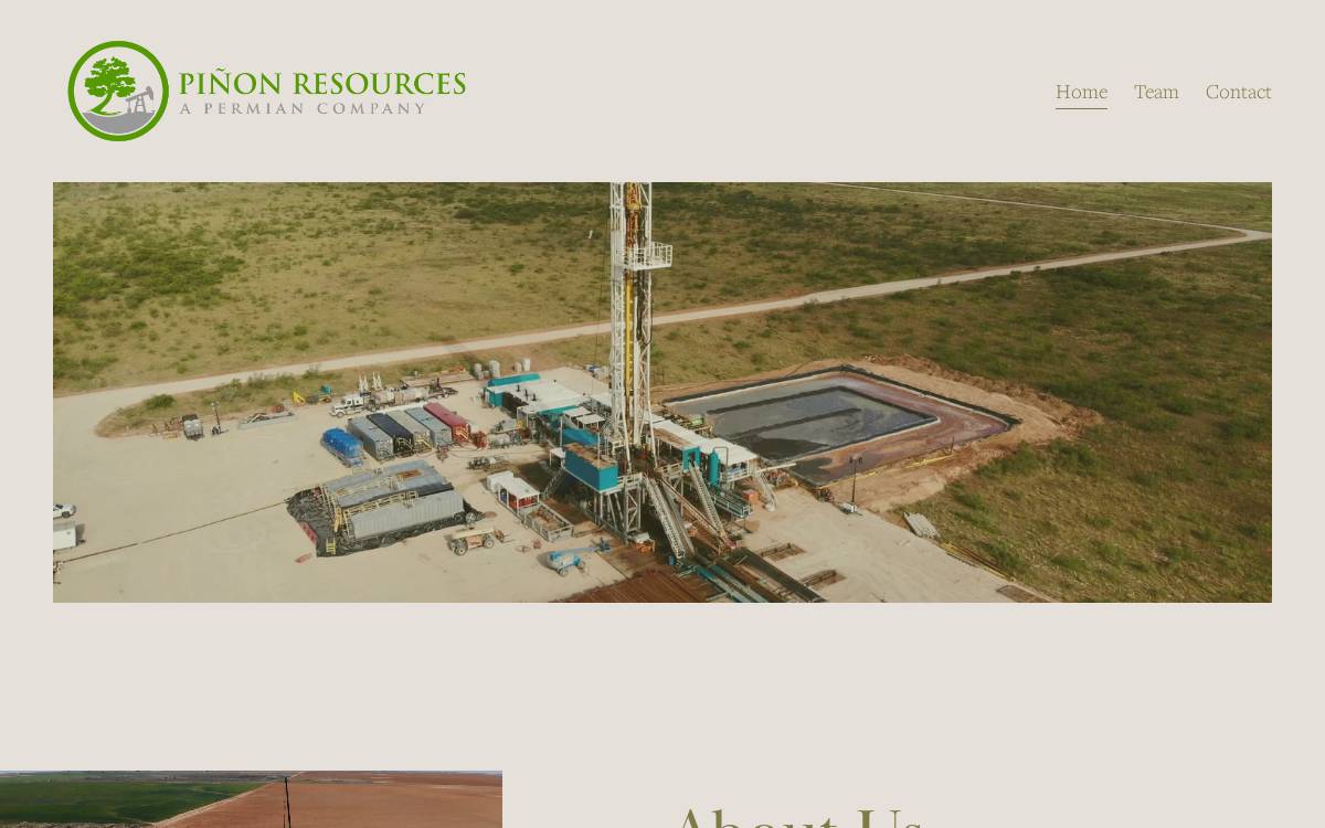 Pinonresourcesllc website preview