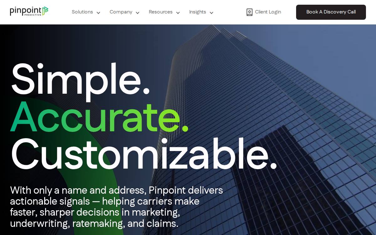 pinpoint website preview