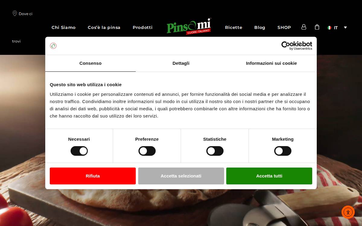 Pinsami website preview