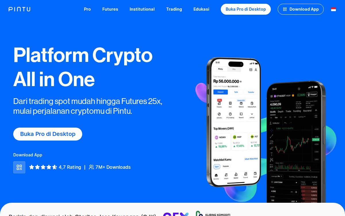 Pintu website preview