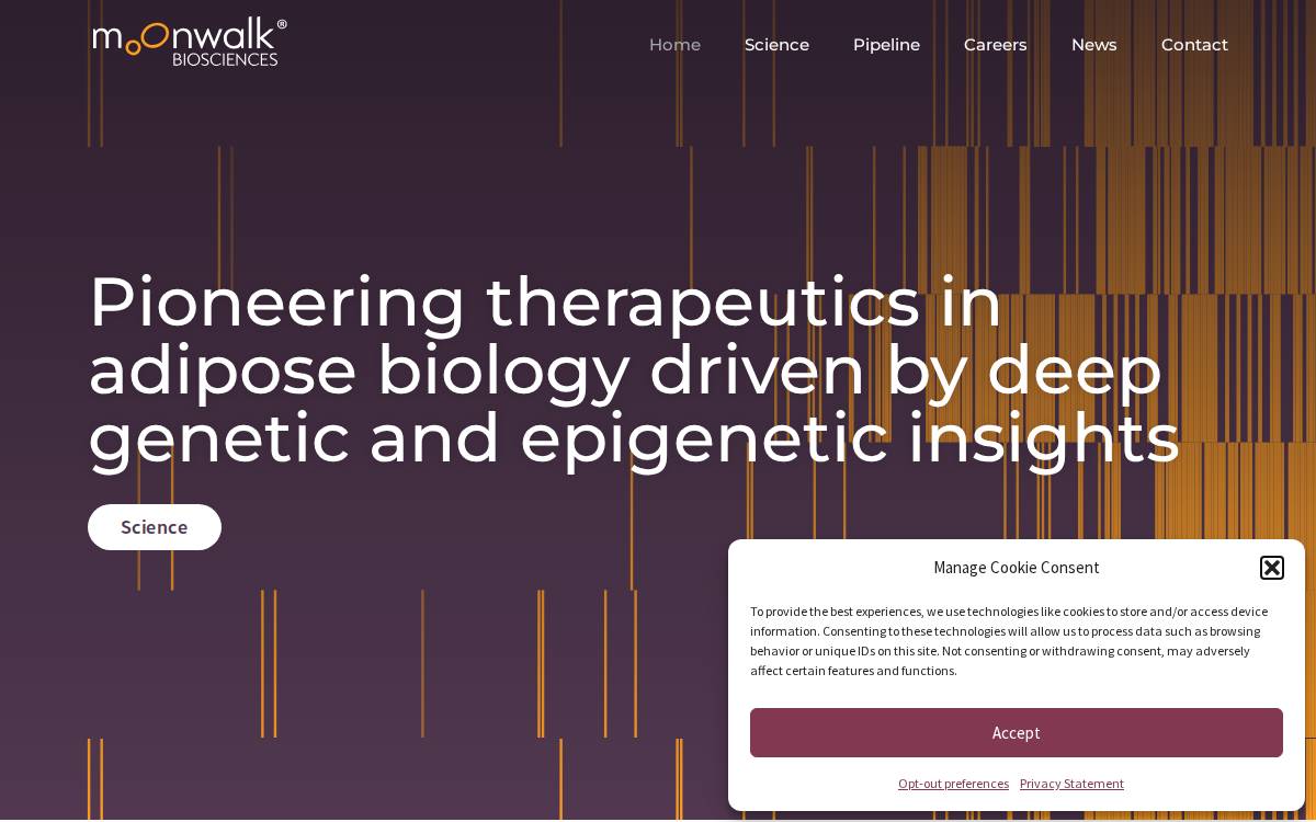 Pioneering precision epigenetic medicines website preview