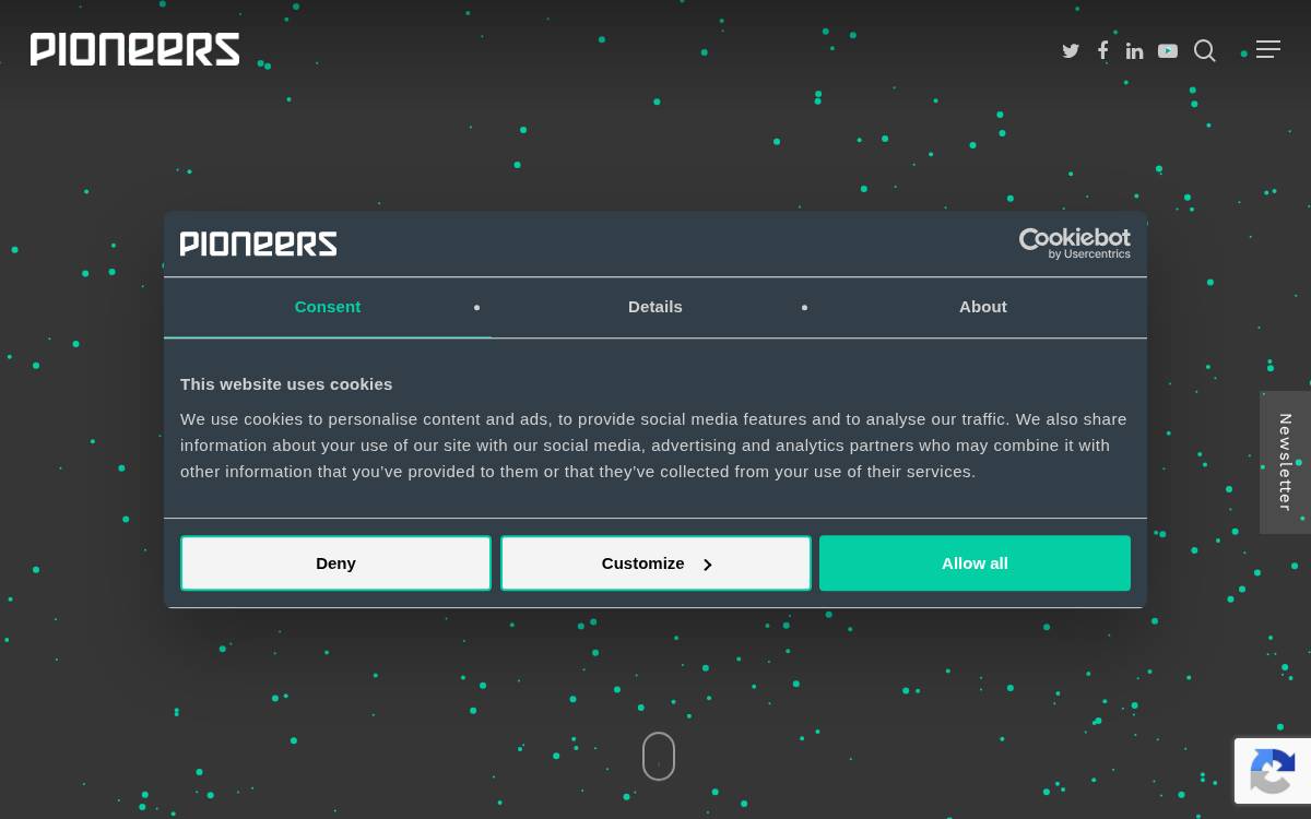 Pioneers website preview