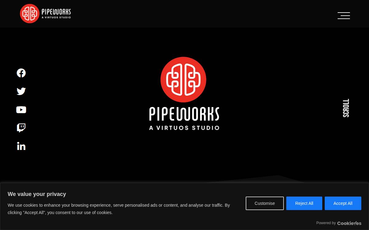Pipeworks website preview