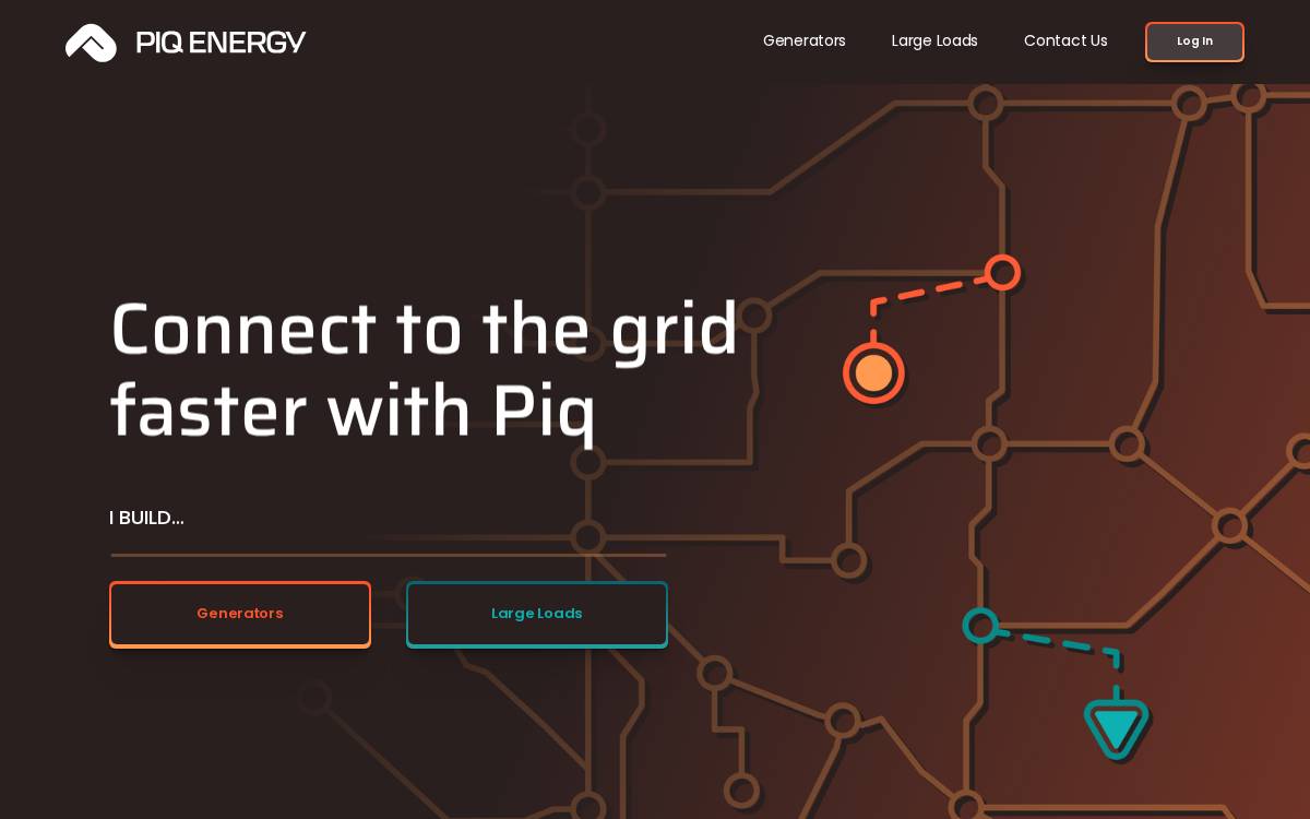 Piq Energy website preview