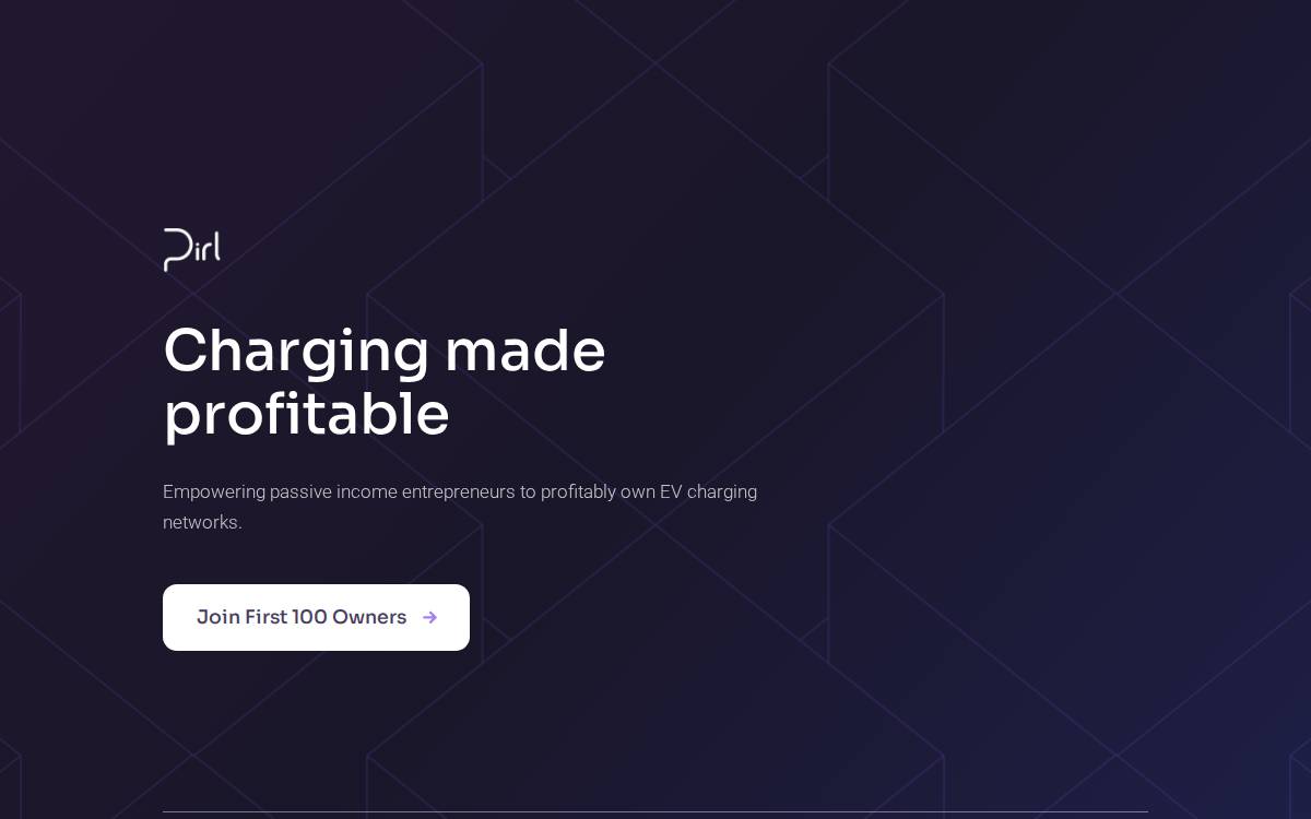 Pirl Technology website preview