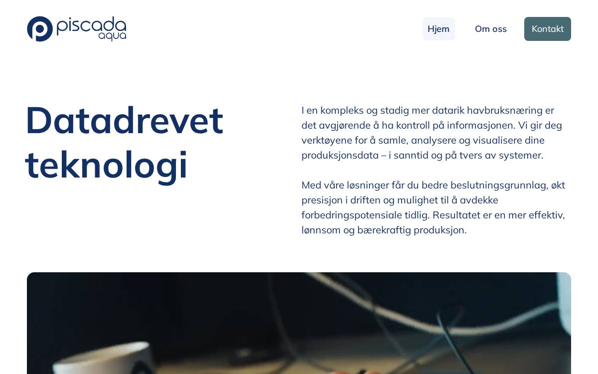 Piscada Aqua website preview