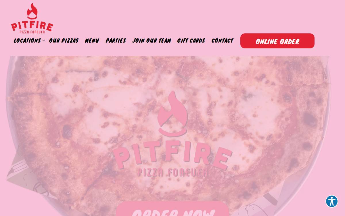 Pitfire website preview