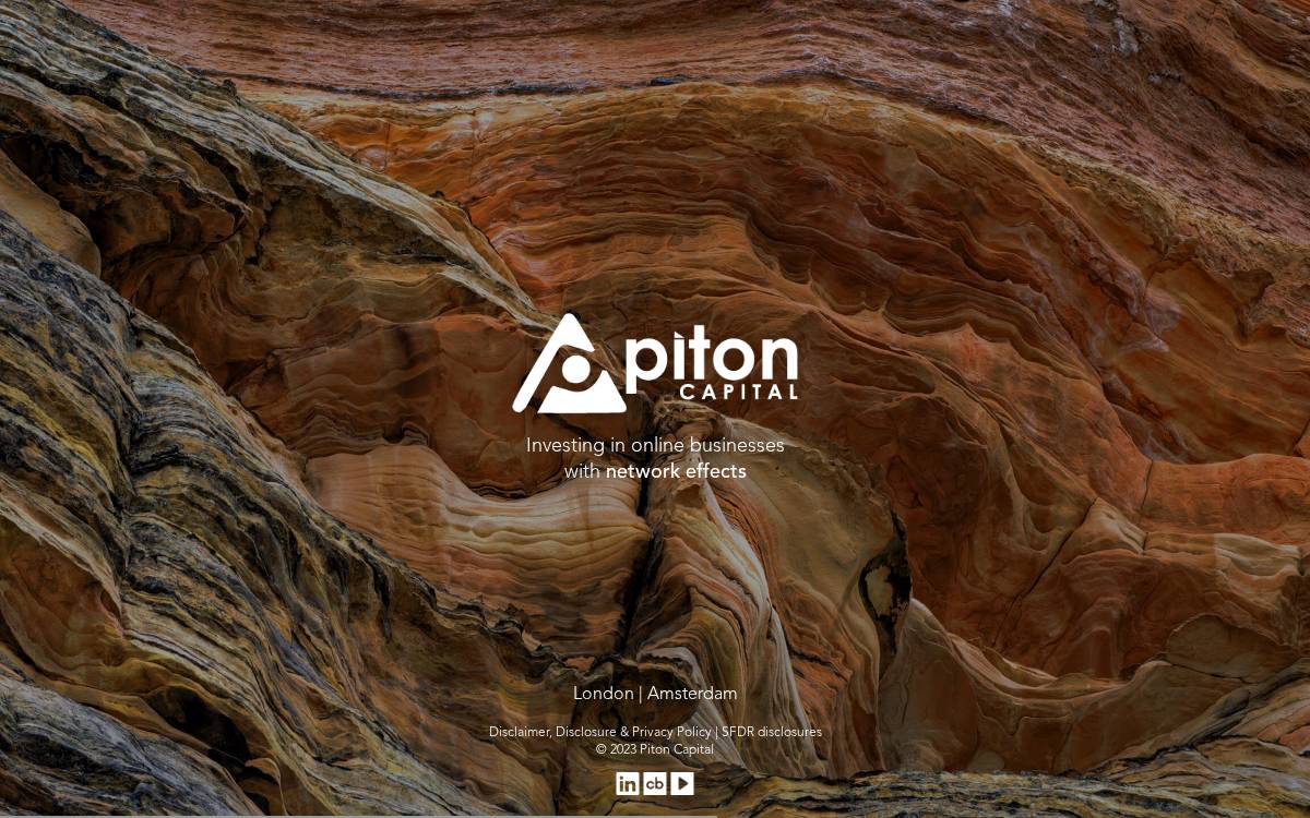 Piton Capital website preview
