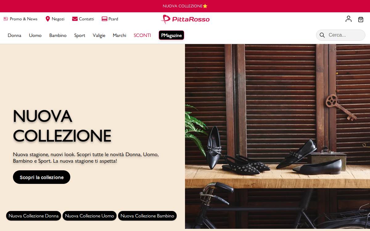 PittaRosso website preview