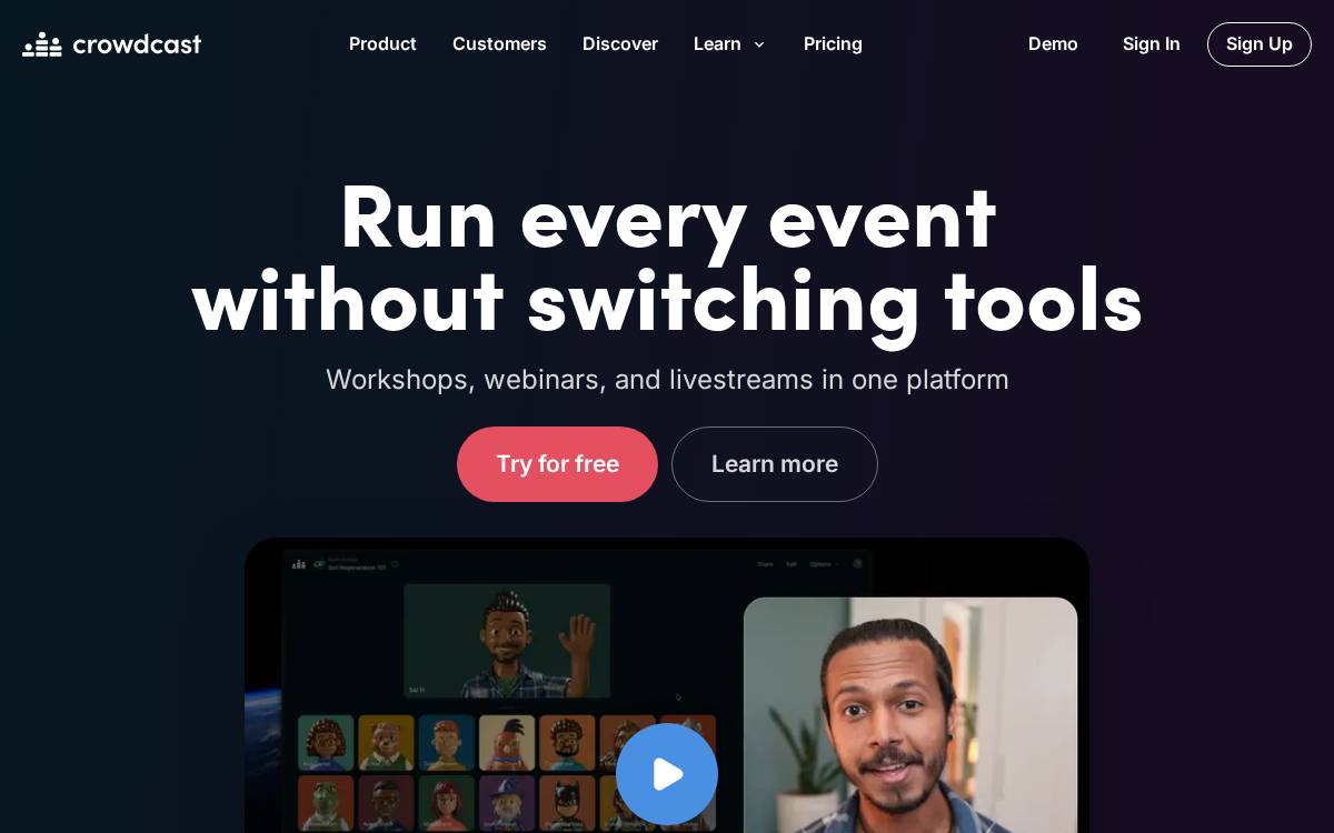 Pivot website preview