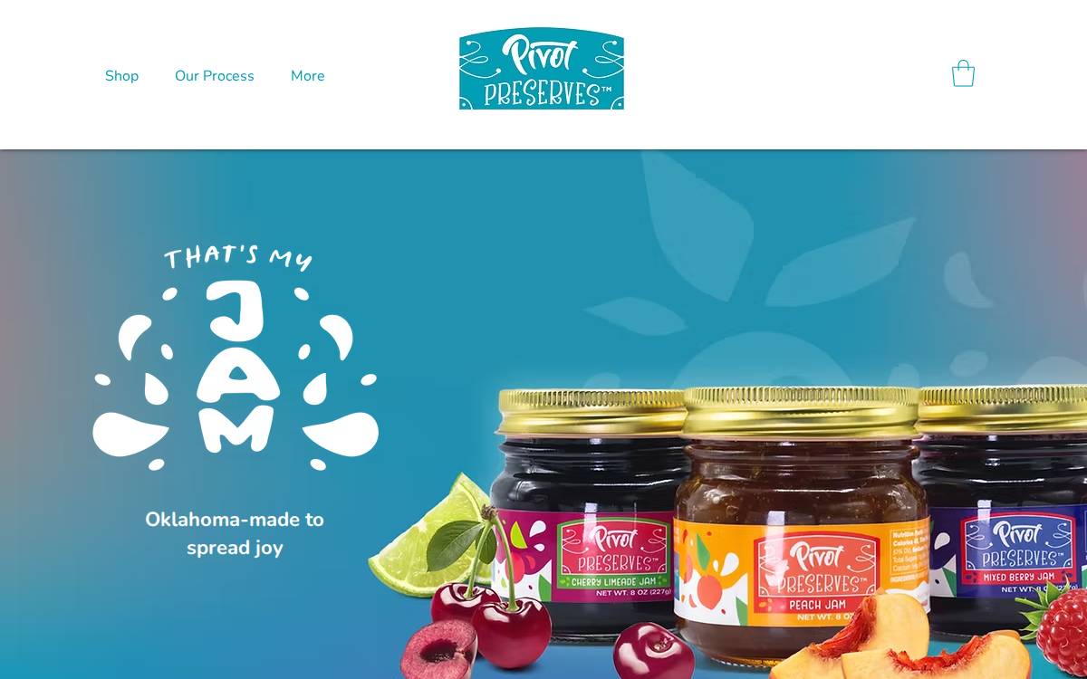 Pivot Preserves website preview